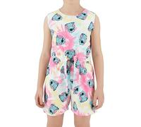 Disney Stitch Tuta per Ragazze, Set Intero in Morbido Cotone con Maglietta e Pantaloncini, Taglie 3 a 8 Anni (IT, Età, 4 anni, Regular, Multicolore)
