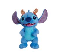 Disney Stitch with Antlers Christmas Plush 25cm tall cuddly character for snuggl