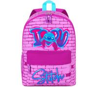 Disney Zaino da Bambina Ragazza Stitch Ufficiale (Rosa)
