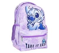 Disney Stitch Zaino da Ragazza, Borsa da Viaggio, con Tasca Termica, Regalo per Bambina