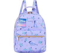 Disney Stitch Zaino Donna Zainetto Ragazza Adolescenti Mini Zaino da Viaggio Ecopelle Borsa a Tracolla Moda Regali per Lei (Viola Eeyore)