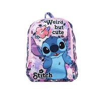 Disney Stitch Zaino, Zaino per la Scuola Media Stitch, Zaino per Bambina Design Stitch 'Strano ma Carino', Zaino da Viaggio, Regalo per Ragazze