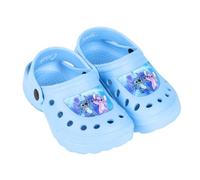 Disney Stitch Zoccoli per Ragazze, Sandali Leggeri, Sandali Estivi Stitch e Angel, Regalo per Bambina, Taglia EU 26/27 | Blu