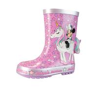 Disney Stivali di Gomma per Ragazze Minnie Mouse Rosa 30