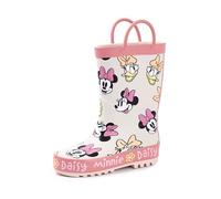 Disney Rosa Minnie And Daisy Stivali di gomma con manici Ragazze