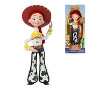 Disney Store Action figure parlante Jessie di Toy Story, 35 cm/15", con effetti sonori e oltre 10 frasi in inglese, interagisce con altri personaggi e giocattoli, con cappello rimovibile, età 3+