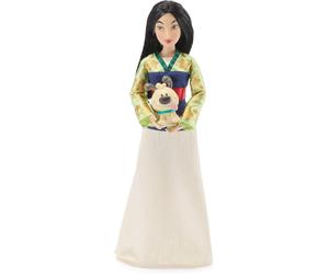 Disney Store Bambola Classica Mulan 30cm con Cane Fratellino