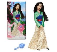 Disney Store Bambola Ufficiale Classica per Bambini Mulan, 29 cm, Include Spazzola con Dettagli modellati, Completamente posizionabile con Vestito in Raso - per Bimbi dai 3 Anni in su