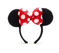 Disney Store Cerchietto Classico con Orecchie di Minnie per Adulti, Accessorio Unisex con Fiocco a Pois