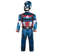 Disney Store Costume bimbi Captain America - 4 Anni
