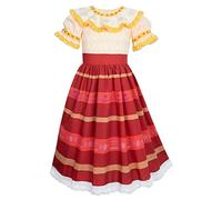 Disney Store Costume Dolores unisex per bambini, Encanto 3, multicolore, XS