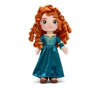 Disney Store Disney Princess - Bambola di peluche ufficiale (Merida from Brave) - M - 35,6 cm - Bambola principessa Disney con caratteristiche ricamate - Giocattoli di peluche Disney per ragazze