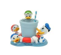 Disney Store Japan Donald & Huey Dewey Loei Makeup Brush Stand Paperino Amante