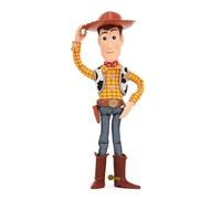 Disney Store Official Action figure interattiva parlante di Woody, Toy Story, 39 cm, pupazzo di cowboy con un repertorio di 15 frasi in inglese, interagisce con altri personaggi, dai 3 anni in su