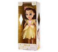 Disney Store Official Bambola Belle con Spazzola Giocattolo per Capelli, La Bella e la Bestia, 40,5 cm, Collezione Once Upon a Story, 3+