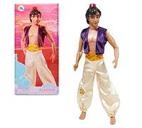 Disney Store bambola ufficiale classica per bambini Aladdin, 32 cm, completamente posizionabile con capelli e cappello modellati - per bimbi dai 3 anni in su
