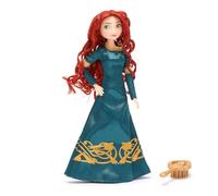 Disney Store Official Bambola Classica Merida, Ribelle - The Brave, 29 cm, Bambola snodabile con Vestito Regale; Spazzola per Capelli Giocattolo Inclusa. Prodotto Adatto a Bimbi dai 3 Anni in su