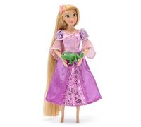 Disney Store Official bambola classica Rapunzel per bimbi, 30 cm, giocattolo snodabile con bellissimo abito e personaggio a sorpresa, 3+