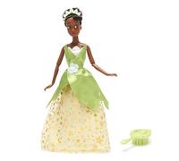 Disney Store Official Bambola Classica Tiana, La Principessa e Il ranocchio, 29 cm, Bambola snodabile con Vestito Elegante; Spazzola Giocattolo Inclusa. Prodotto Adatto a Bimbi dai 3 Anni in su