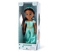 Disney Store Official Bambola Jasmine con Spazzola Giocattolo per Capelli, Aladdin, 40,5 cm, Collezione Once Upon a Story, 3+