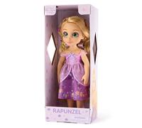 Disney Store Official Bambola Rapunzel con Spazzola Giocattolo per Capelli, Rapunzel - L'intreccio della Torre, 40,5 cm, Collezione Once Upon a Story, 3+