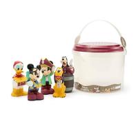 Disney Store Official Giochi per bagnetto Topolino, 5 amici e secchiello
