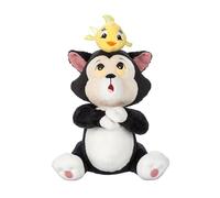 Disney Store Official Peluche Figaro e Cleo, Pinocchio, 35 cm, peluche di gatto bianco e nero con pesce rosso, adatto fin dalla nascita, da 0 anni in su