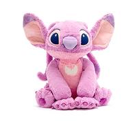 Disney Store Official Peluche Grande Angel, Lilo e Stitch, 55 cm, Personaggio in Peluche Tutto da abbracciare, Extraterrestre Rosa con Dettagli Ricamati e Finitura Morbida