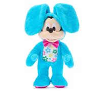 Disney Store Official Peluche Medio Topolino Pasqua con Costume da Coniglietto, 31 cm