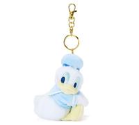 Disney Store Official peluche portachiavi Paperino, 12 cm, peluche con portachiavi rimovibile, 1+