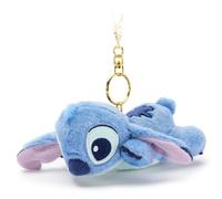 Disney Store Official Peluche Portachiavi Stitch, Lilo e Stitch, 16 cm, Alieno Peluche con Portachiavi Rimovibile, 1+