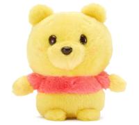 Disney Store Official Peluche Winnie The Pooh, 11 cm, Collezione Peluche Urupocha-Chan, Adatto Fin dalla Nascita