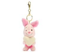 Disney Store Official Piccolo Peluche Portachiavi Pimpi con Cuore, Accessorio per Borse e Zaini, Winnie The Pooh, 8 cm, 3+