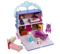 Disney Store Official Set da Gioco Casa delle Bambole Frozen, 11,5 cm | Include Elsa, Anna, Olaf, il Castello di Arendelle e gli arredi, ideale per ricreare le avventure di Frozen. Età 3+