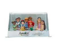 Disney Store Official Set da Gioco con Figurine di Principesse Disney Collezione Animators', 10 Personaggi modellati a Tutto Tondo, tra Cui Rapunzel, Jasmine, Biancaneve, Ariel, Belle, Aurora