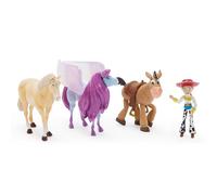 Disney Store Official Set da Gioco con Jessie e Cavalli, Jessie, Bullseye, Pegaso e Palomino Toy Story, maneggio di Cavalli collezionabile