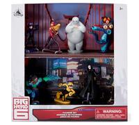 Disney Store Official Set di Personaggi Big Hero 6, 8 Personaggi tra Cui Hiro, Baymax, Go Go, Honey, Lemon, Wasabi, Fred, Tadashi e Yokai, 3+