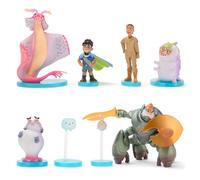 Disney Store Official Set di personaggi Elio, tra cui Elio, Olga, ambasciatrice Questa, ambasciatore Helix, ambasciatore Grigon, Mimollusk, Glordon, Ooooo, 3+