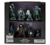 Disney Store Official set di personaggi Haunted Mansion, 8 giocattoli tra cui Constance Hatchaway, Ezra, Gus, Phineas, la Mummia, il Custode e il cane, il Fantasma della cappelliera e Madame Leota, 3+
