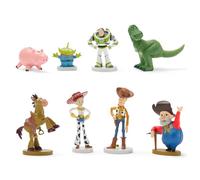 Disney Store Official Set di personaggi Toy Story, 8 personaggi, 3-10 cm