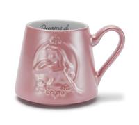 Disney Store Official tazza La Bella Addormentata nel bosco, 385 ml, design rosa Principessa Aurora, scritta Dreams do Come True, adatto all'uso in microonde e lavastoviglie