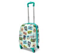 Disney Store Official trolley Topolino e i suoi amici, 30 x 23 x 48 cm, valigia rigida per bambini, con manico telescopico, ruote multidirezionali