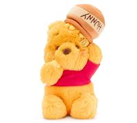 Disney Store Official Winnie The Pooh, 30 cm, Adorabile Orsetto di Peluche con vasetto di Miele, Adatto a Neonati, 0+
