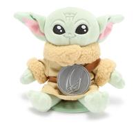 Disney Store Peluche Magnetico da Spalla Grogu, Star Wars - 13 cm Il magnete fa sembrare Grogu fluttuante sulla spalla; un tocco sulla testa attiva i suoni da neonato