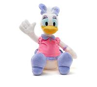 Disney Store Peluche soffice piccolo Paperina, 30 cm, personaggio iconico coccolare, con vestito rosa a pois e fiocco con dettagli ricamati, adatto per tutte le età