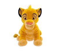 Disney Store peluche ufficiale medio Simba, il Re Leone, 33 cm, personaggio classico in peluche, leoncino con dettagli ricamati e finitura morbida al tatto