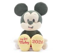 Disney Store Peluche ufficiale My First Mickey 2026 - Peluche Topolino da 33 cm, peluche per bambini con colori pastello e caratteristiche ricamate, super morbido e abbracciabile, simpatico peluche