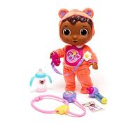 Disney Store set con bambola di Cece ufficiale della Dottoressa Peluche, 6 pezzi, con bambola, ciuccio, otoscopio, biberon, adesivi e stetoscopio con luci e suoni, per bimbi dai 3 anni in su