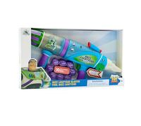 Disney Store Ufficiale Fucile a proiettili fosforescenti Buzz Lightyear, Toy Story, 45cm, Pistola giocattolo con effetti di luce e suono, include 10 palline di schiuma morbida