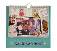 Disney Store Zootopia Memories Calendario 2026 e Organizer Pop Up 2 Vie Scriv...